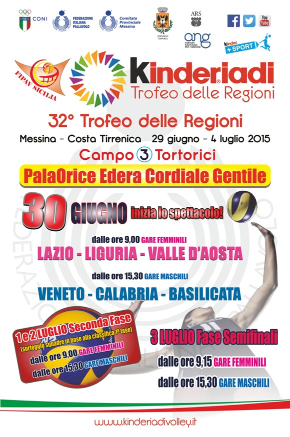 Trofeo delle Regioni - Kinderiadi Volley 2015